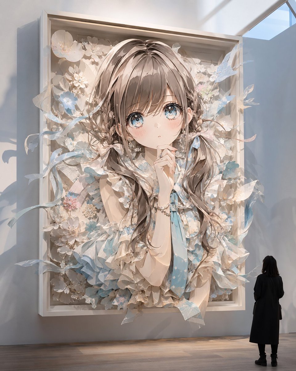 Museum Papercraft Anime Portrait