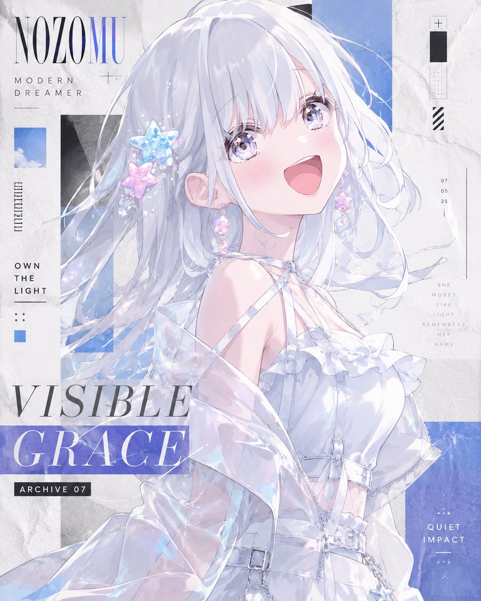 Anime Fashion Magazine Poster example 2