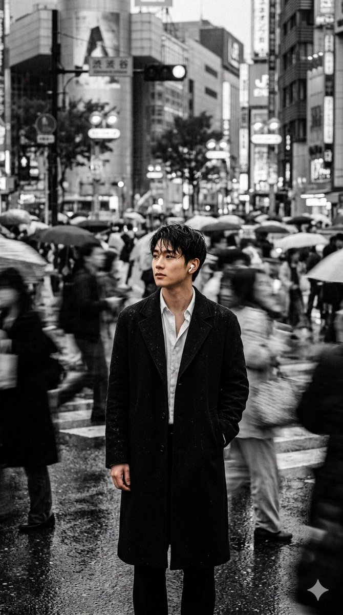 Sample output image for Cinematic Street Photography Portrait
