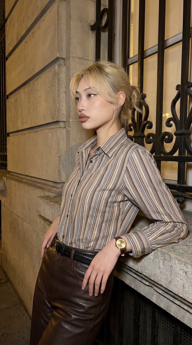 Sample output image for Evening Urban Fashion Portrait