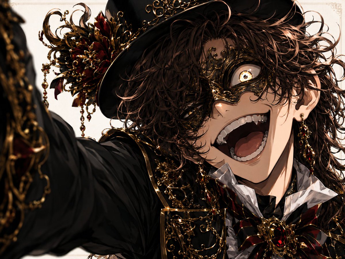 Wide-Angle Dramatic Facial Close-up 案例图