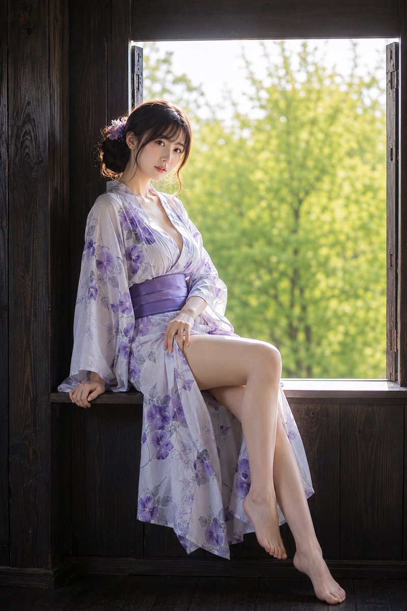 Japanese Summer Yukata Portrait