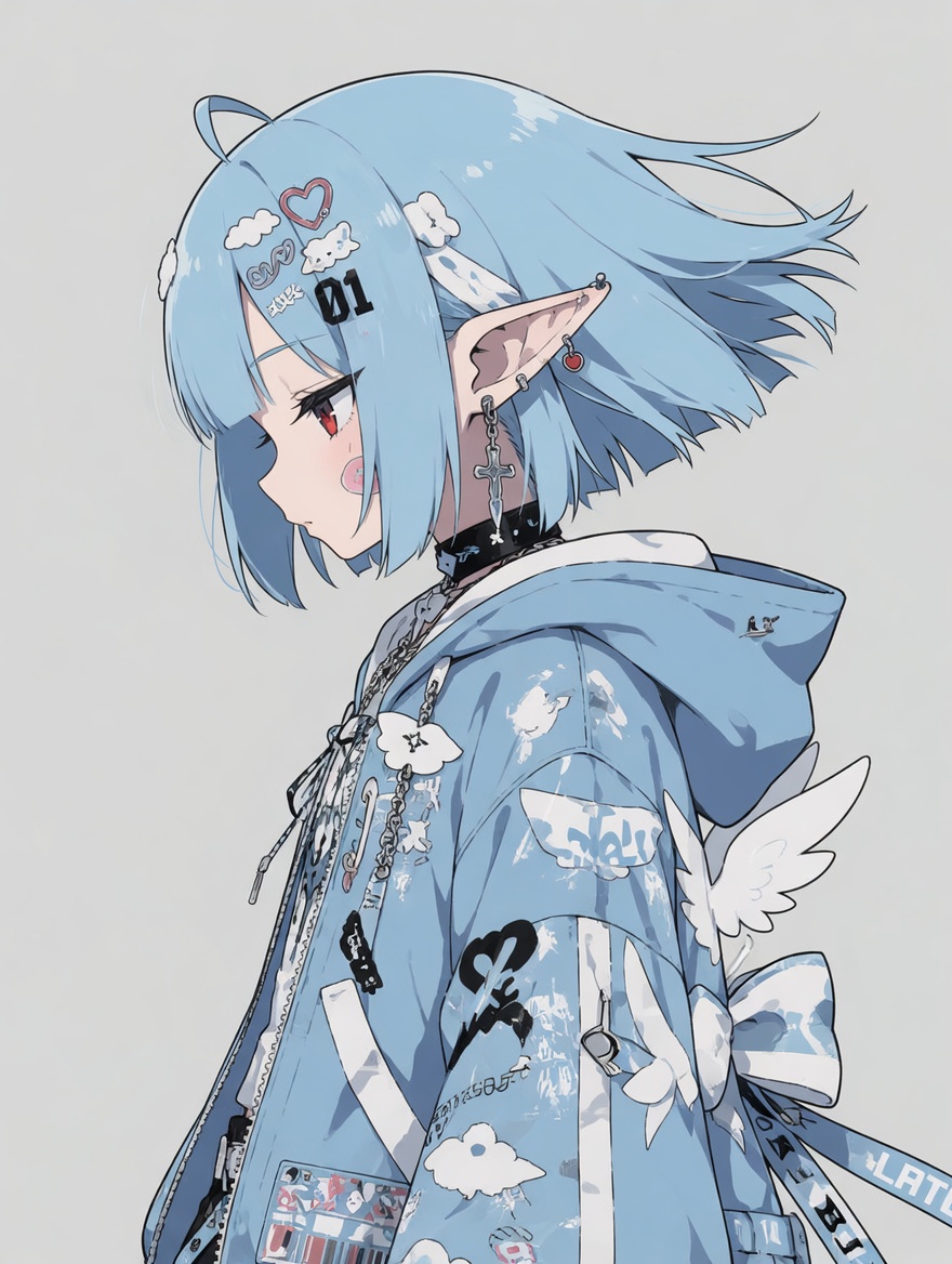 Anime Character in Real Tokyo Street reference image 1