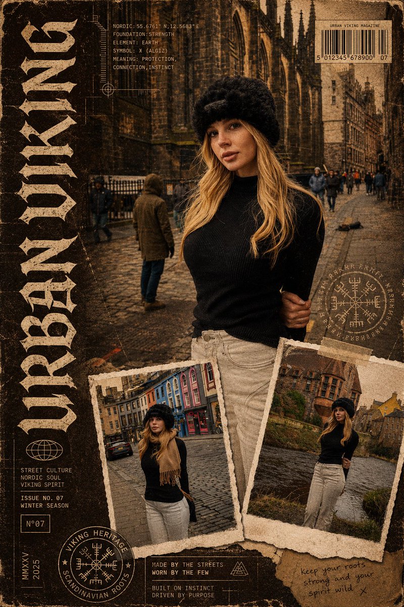 Urban Viking Magazine Cover 案例图