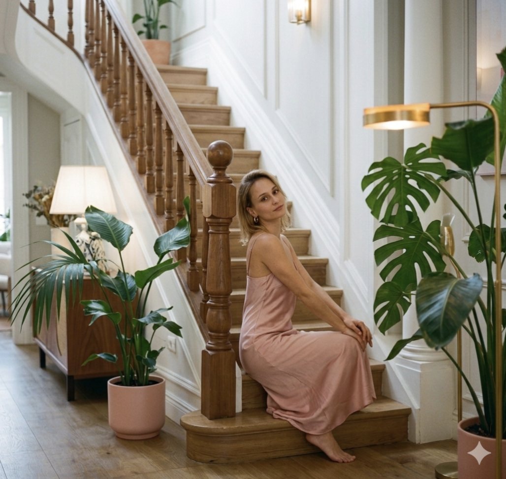 E-commerce Main Image - Elegant Interior Staircase Portrait - Image 2