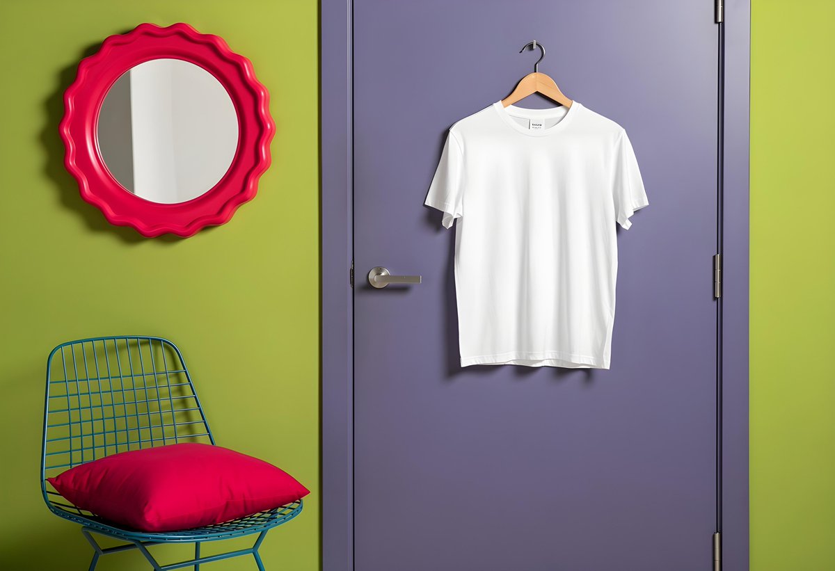 E-commerce Main Image - Minimalist T-Shirt Mockup - Image 1