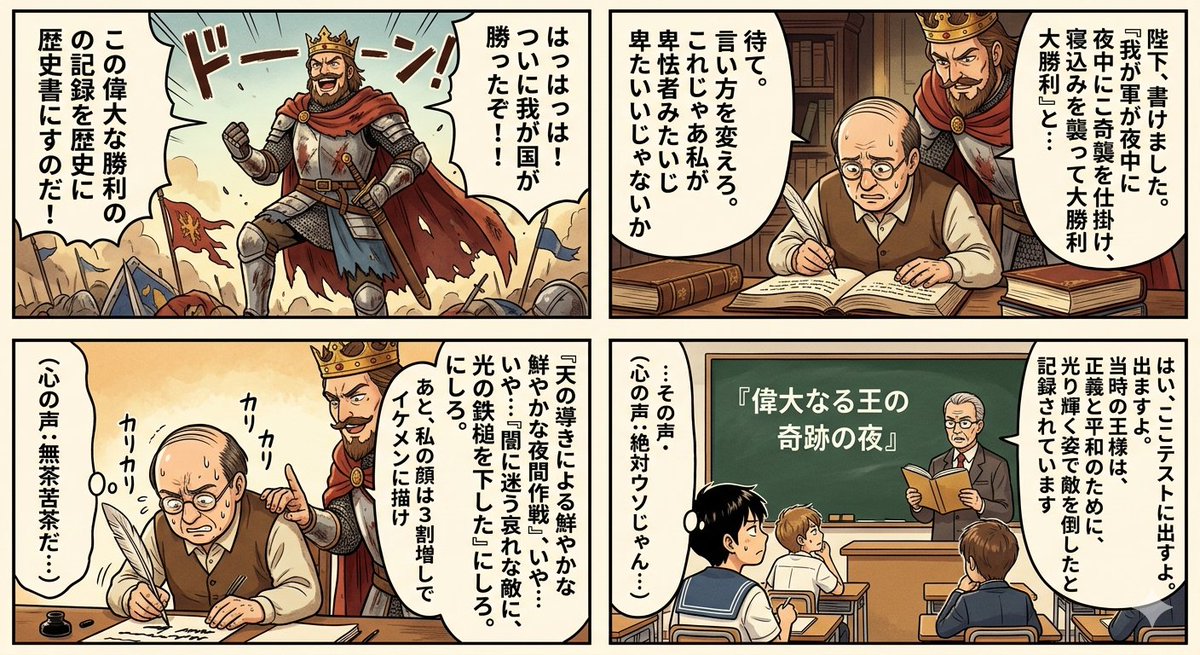 Sample output image for Historical Makeup Napoleon Manga