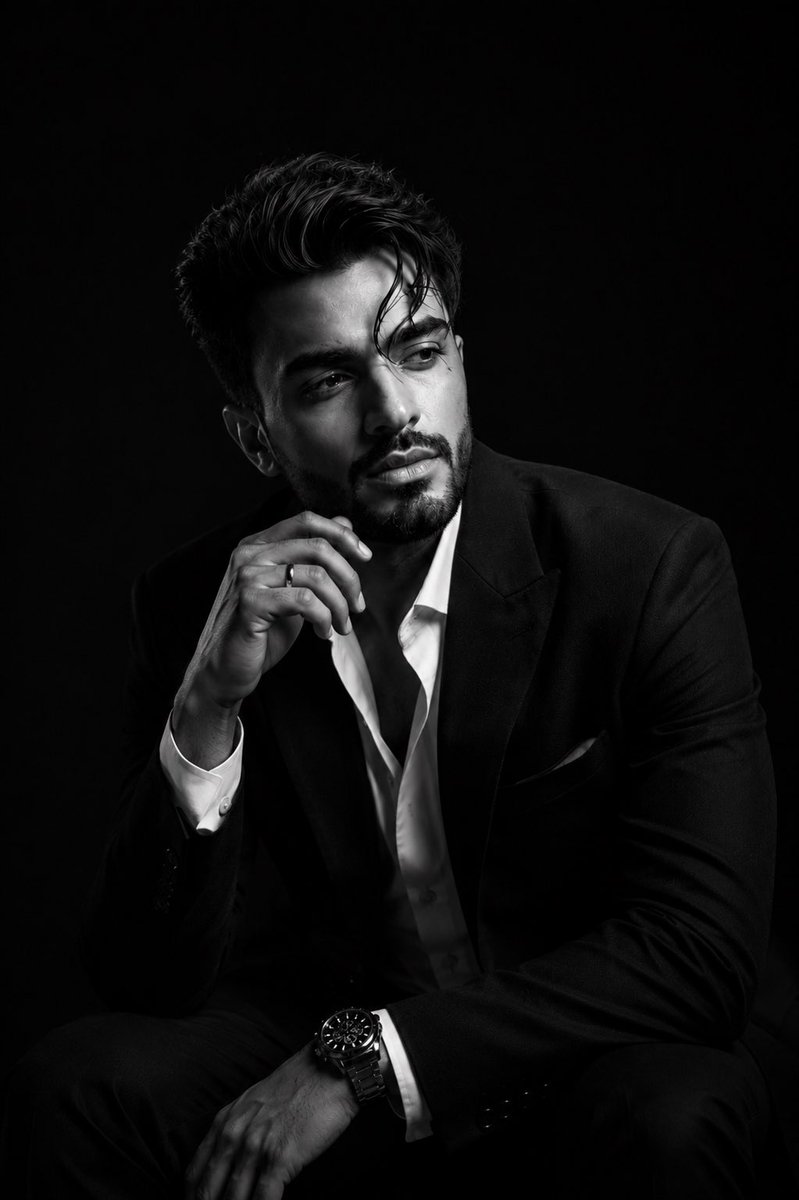 Sample output image for Sophisticated Studio Tuxedo Portrait