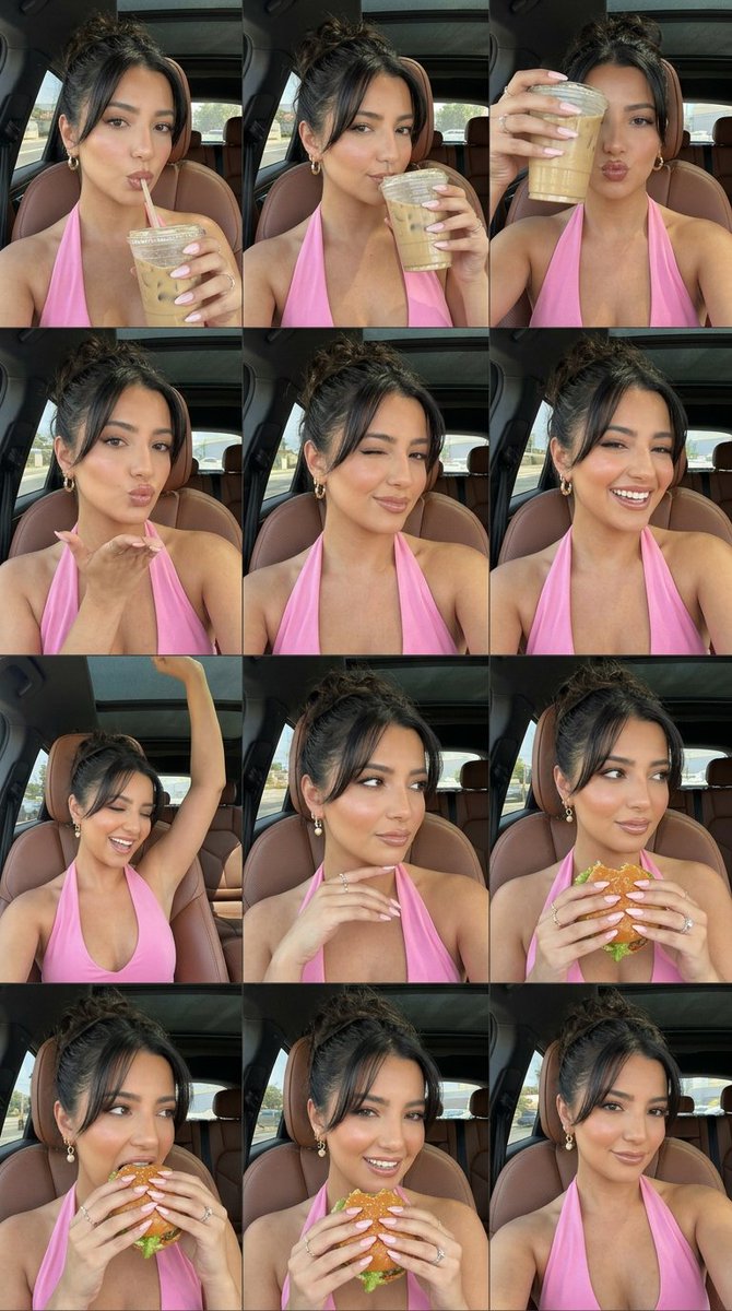 Sample output image for Luxury Car Selfie Collage