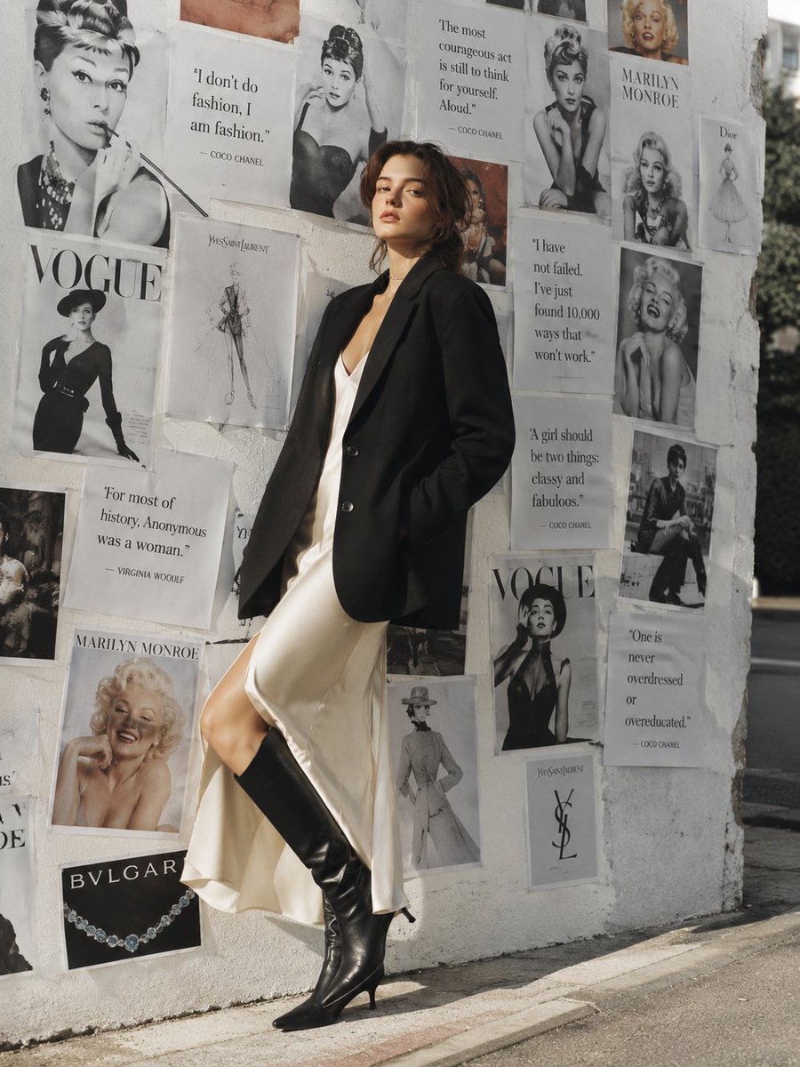 Parisian Chic Fashion Portrait