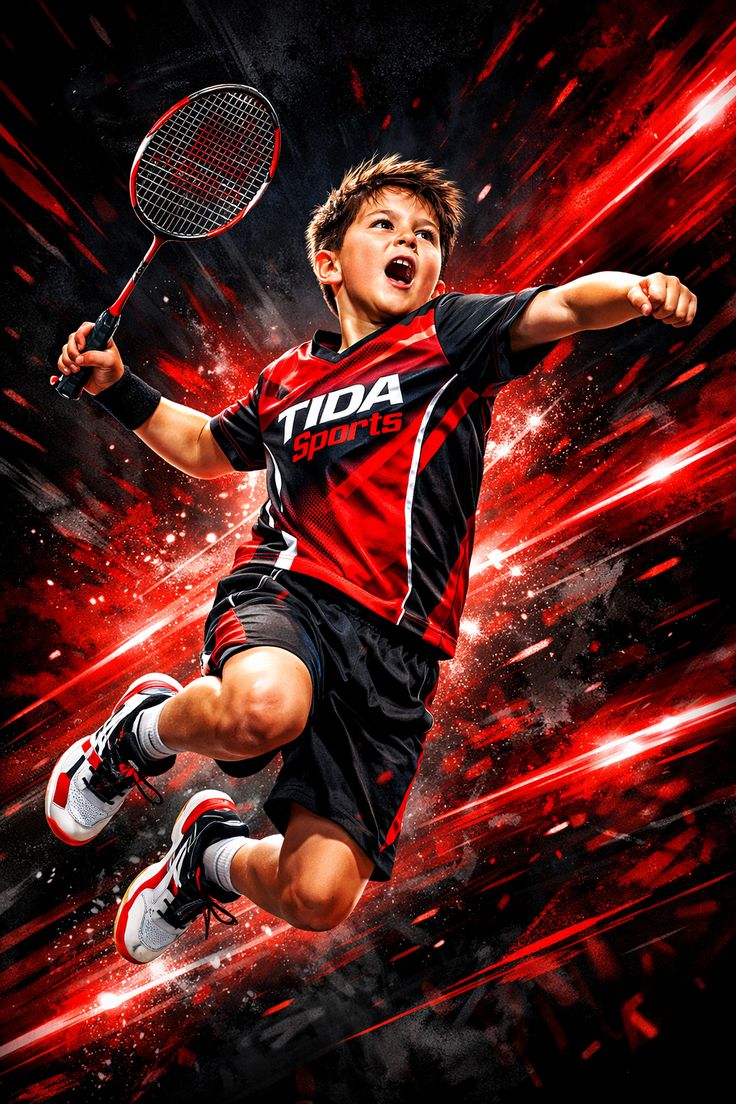 Dynamic Sports Action Portrait reference image 1