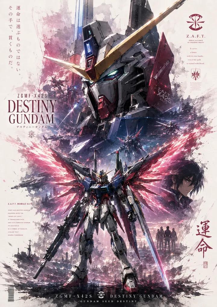 Mecha Anime Poster Art example 2
