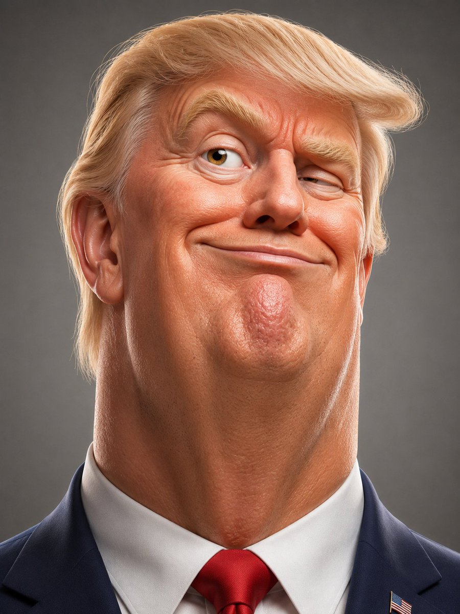 3D Caricature Meme Portrait example 2