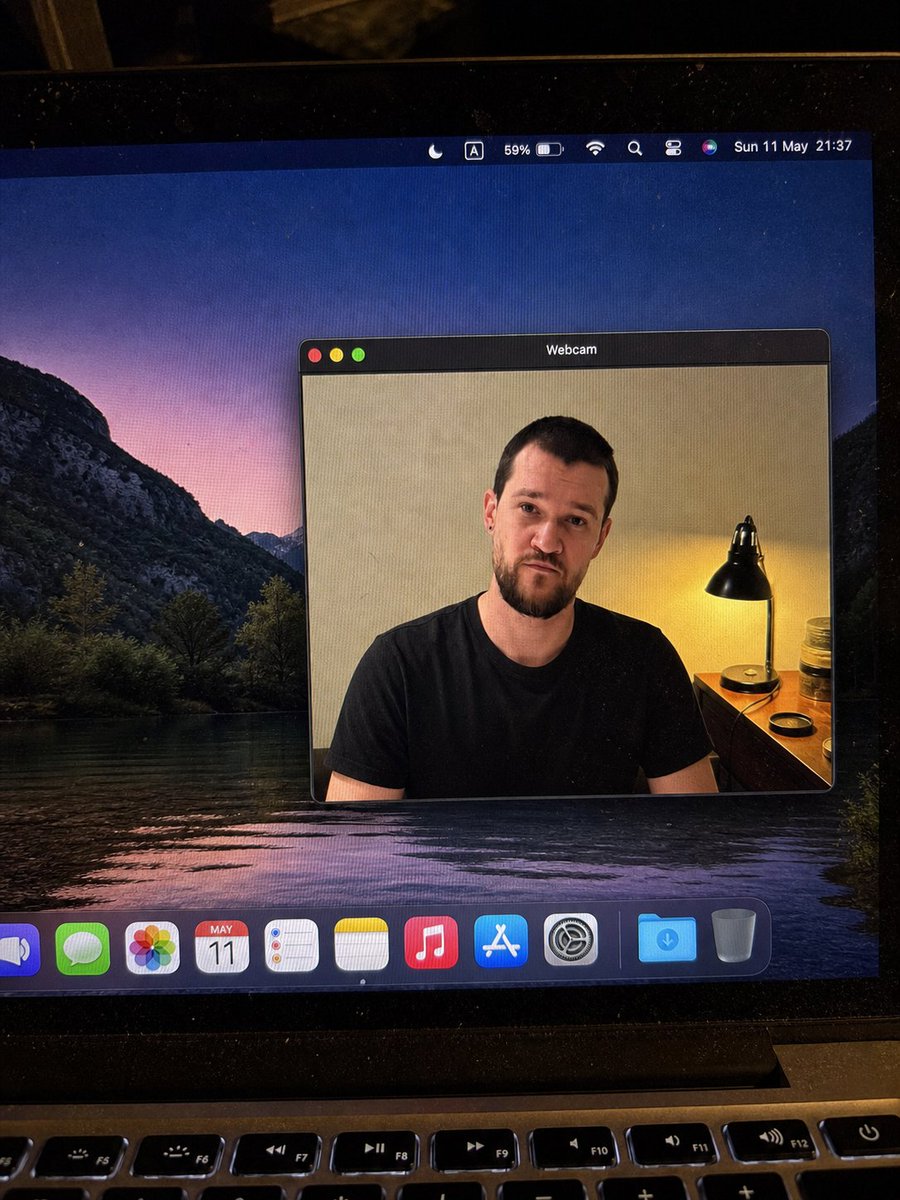 Realistic Mac Webcam Photo Edit reference image 1