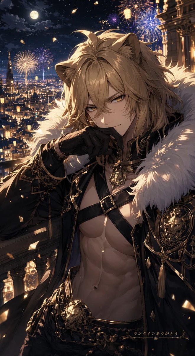 Lion Prince Fireworks Balcony