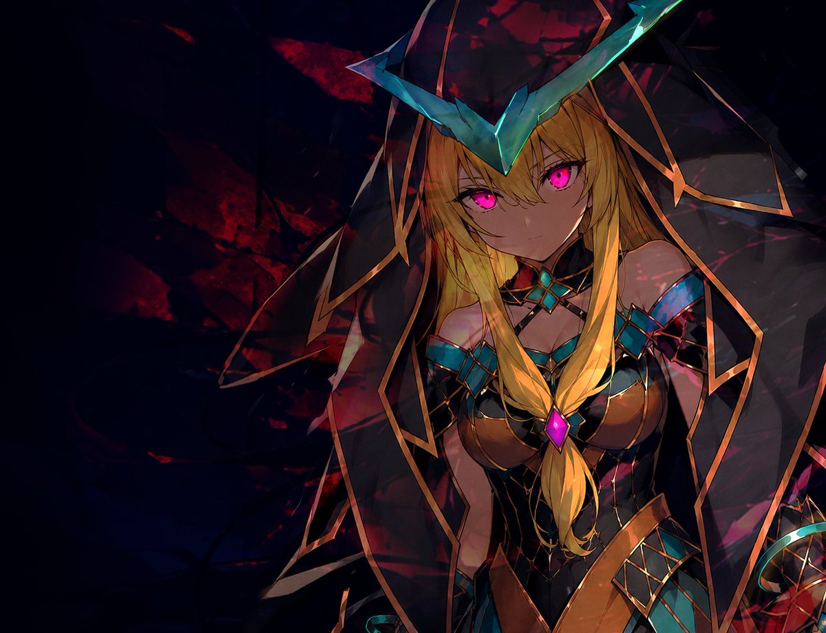 Dark Fantasy Anime Sorceress