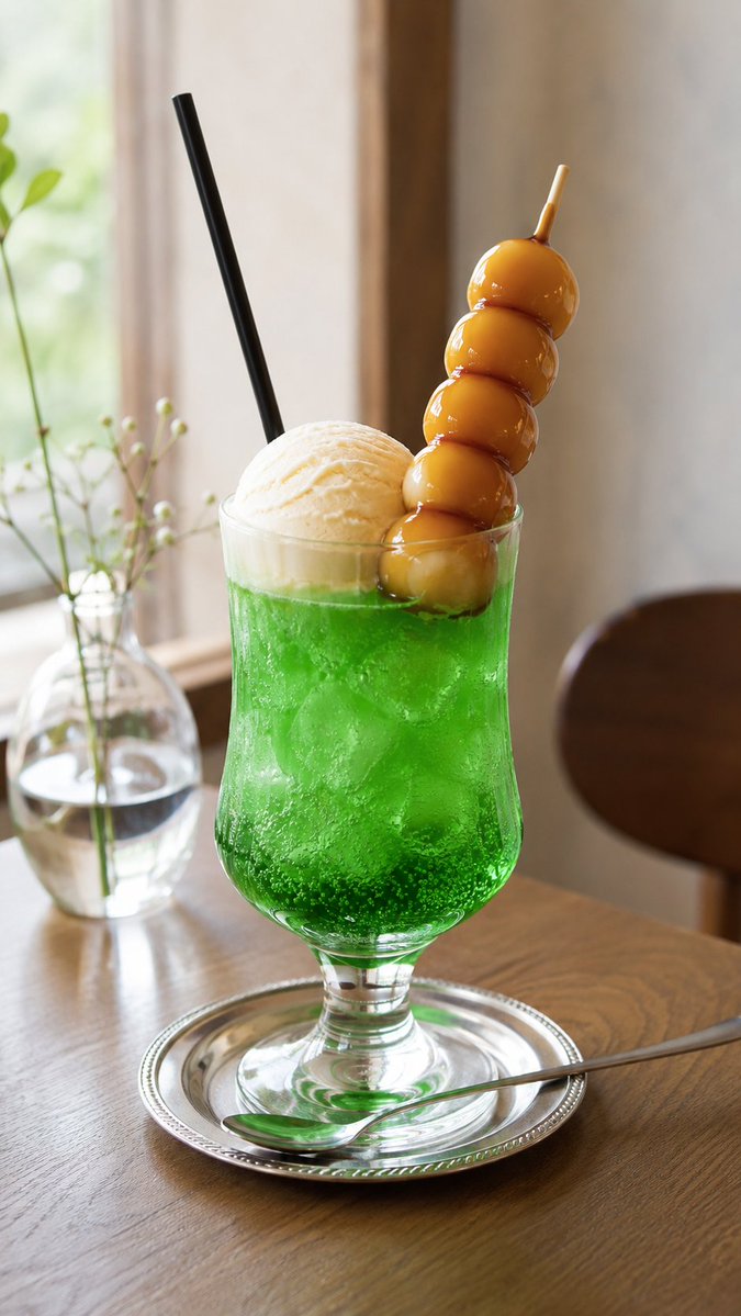 Mitarashi Dango Cream Soda