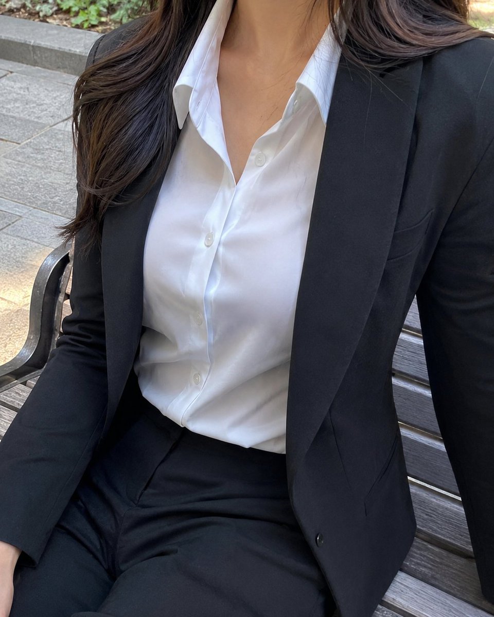 Cropped Business Suit Portrait