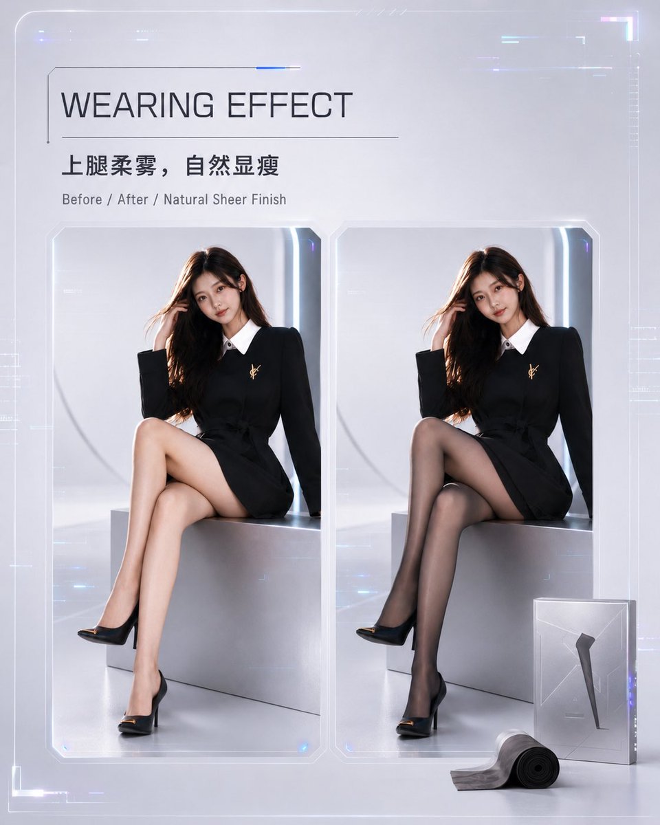 Futuristic Stockings Product Overview example 2