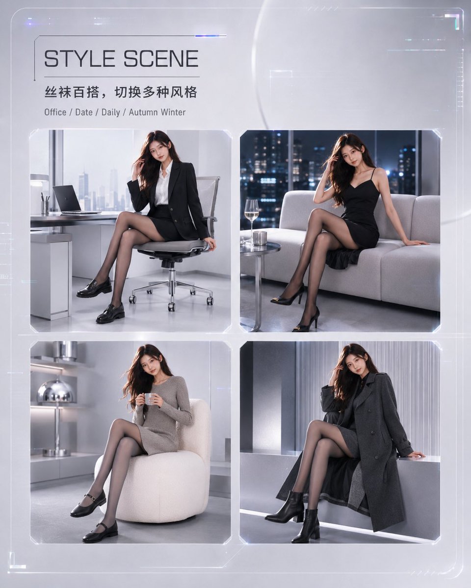 Futuristic Stockings Product Overview example 3