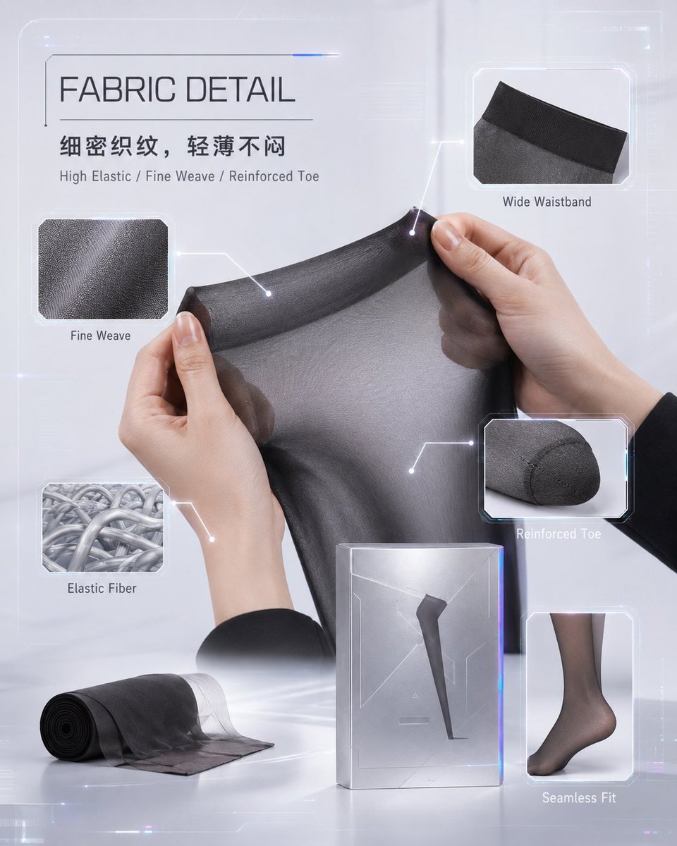 Futuristic Stockings Product Overview example 4