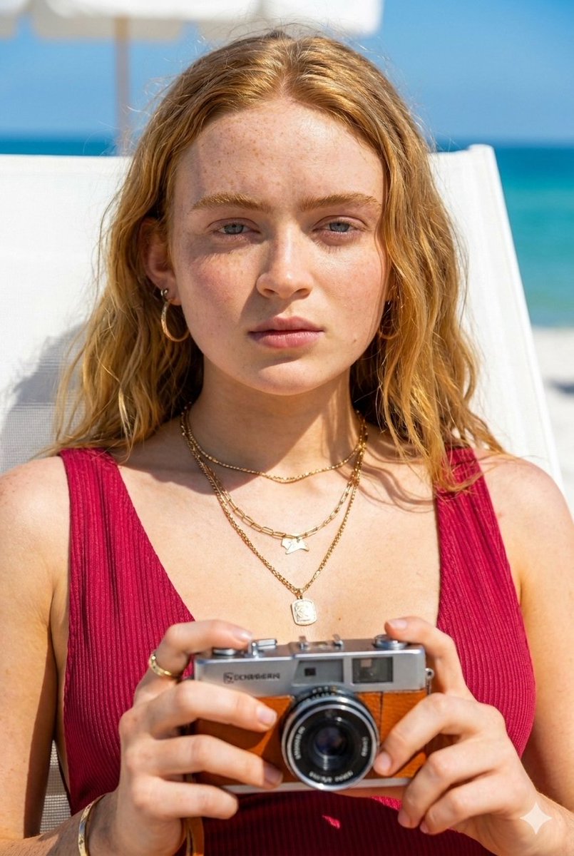 Sample output image for Summer Beach Resort Editorial