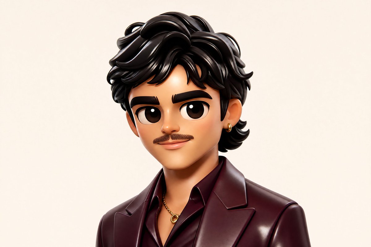Stylized 3D Vinyl Toy Avatar example 3