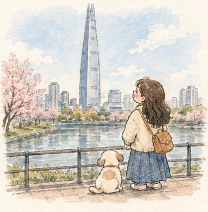 Cozy Watercolor Anime Slice of Life example 4