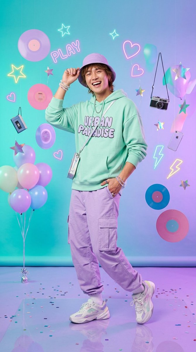 Kawaii Pastel Goth Editorial