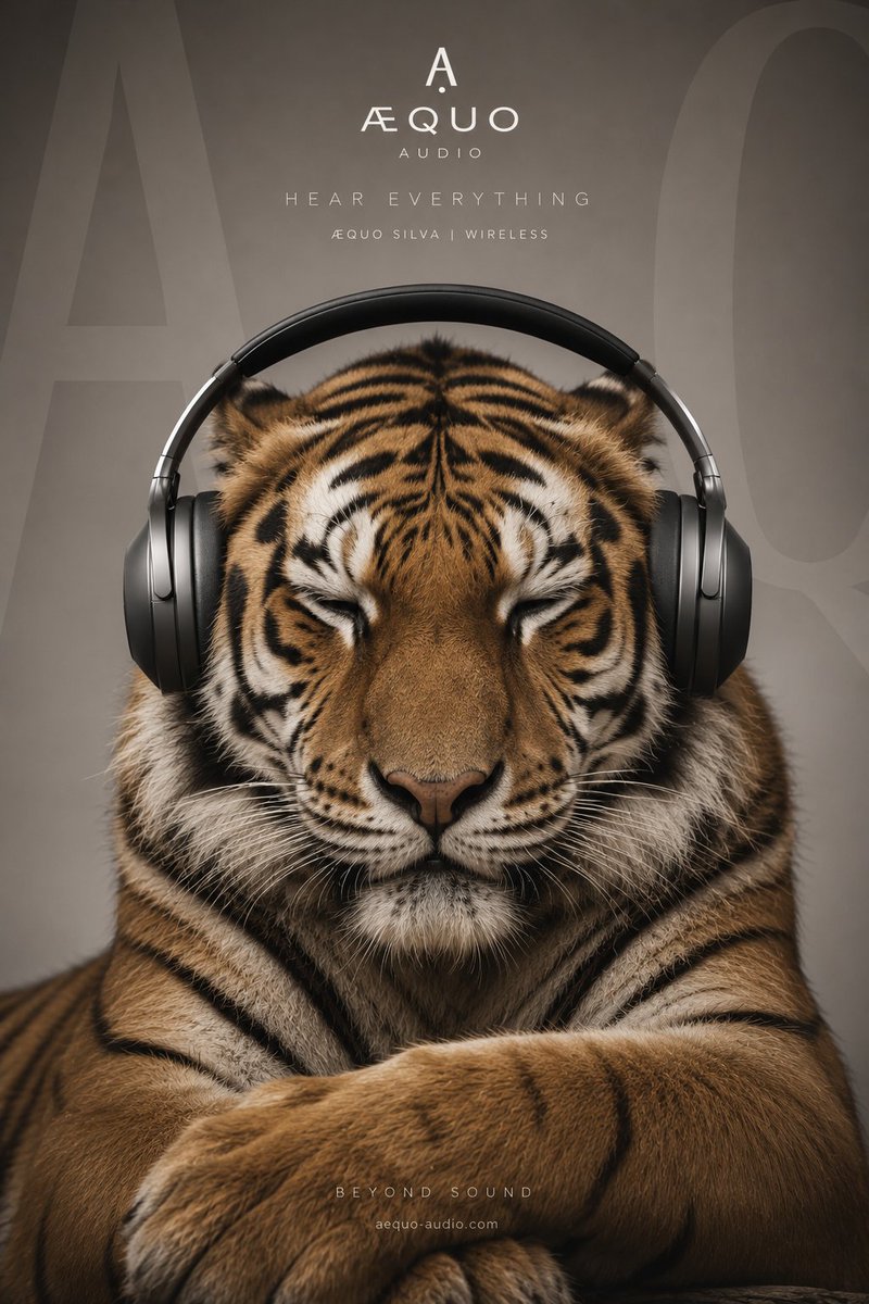 Ultra-realistic Gorilla Luxury Audio Poster