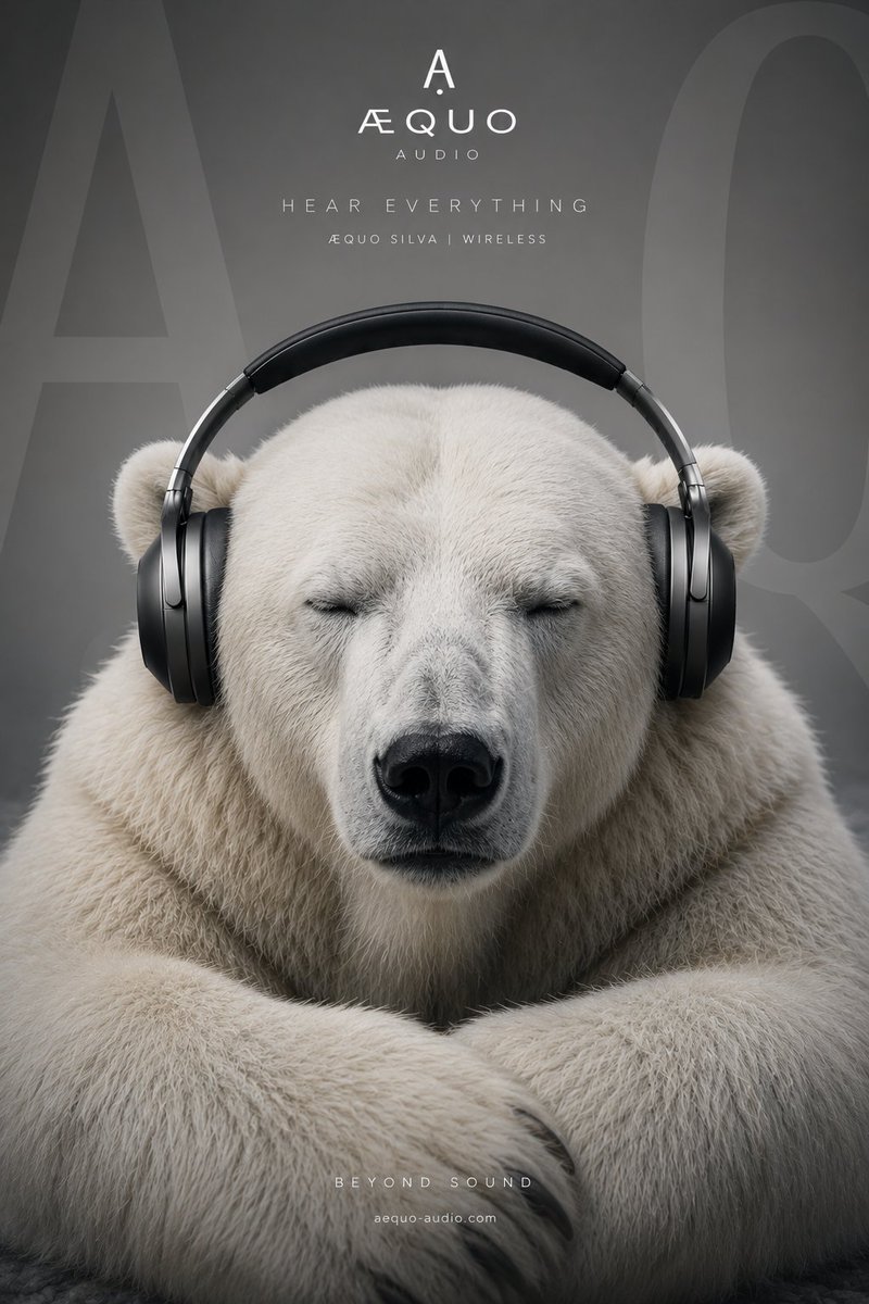 Ultra-realistic Gorilla Luxury Audio Poster example 3