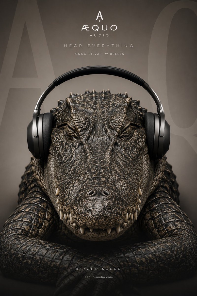 Ultra-realistic Gorilla Luxury Audio Poster example 4