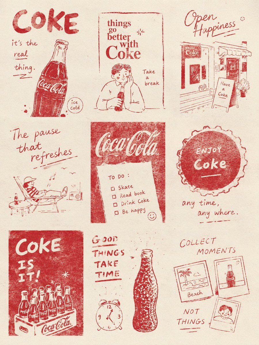 Magazine Collage Brand Visuals