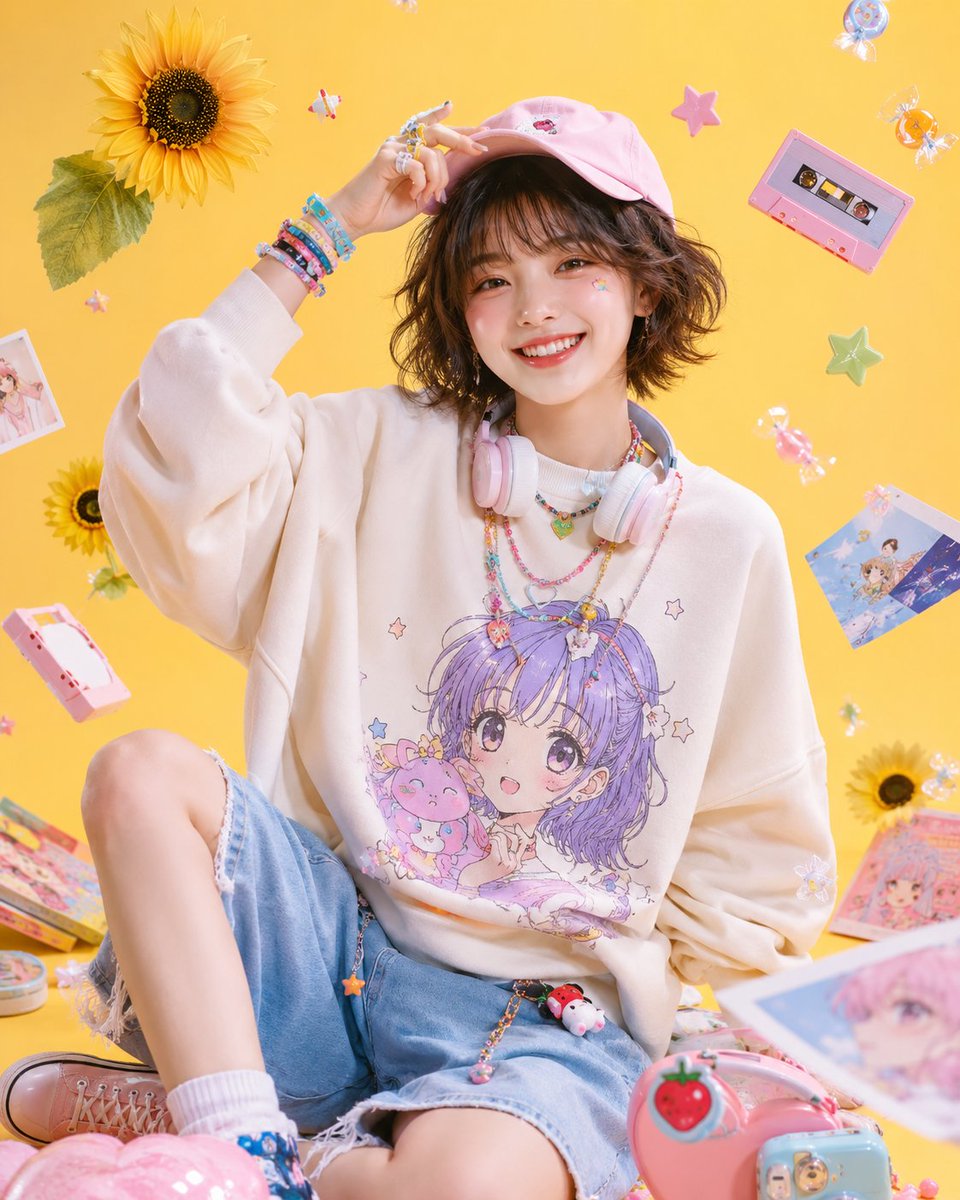 Harajuku Kawaii Fashion Editorial