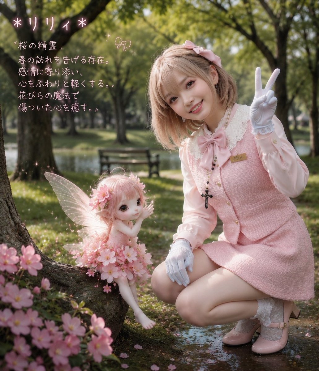 Cherry Blossom Fairy Familiar