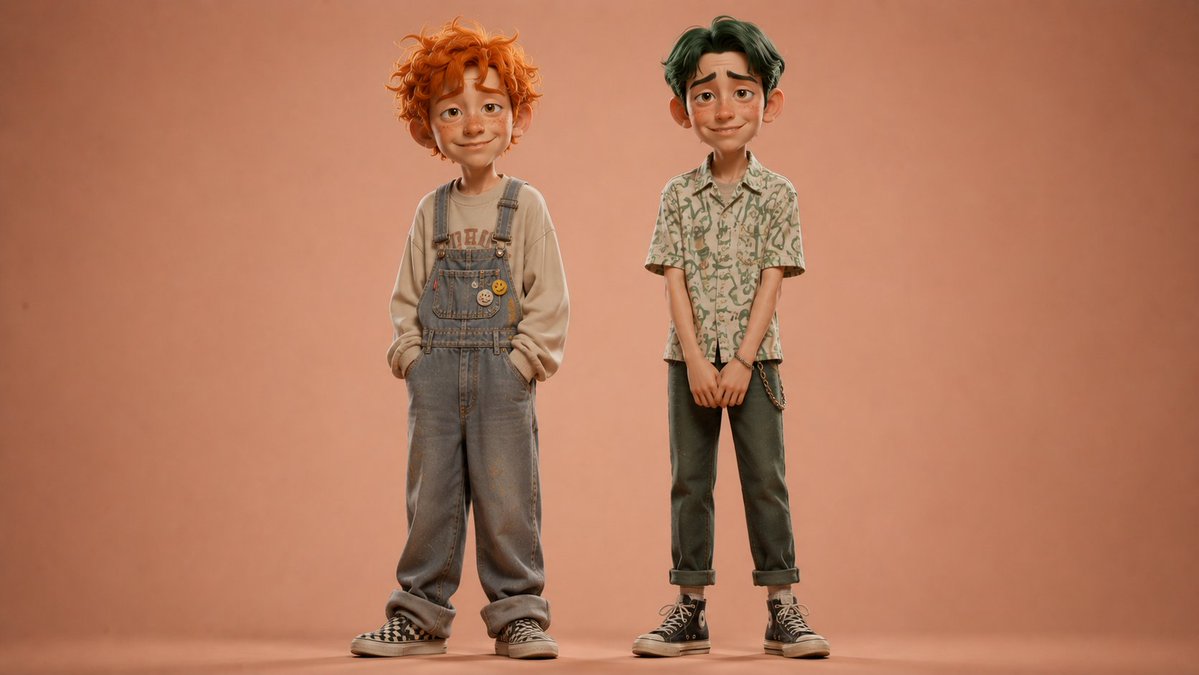 Anonymous Kids Studio Fashion Portrait example 2