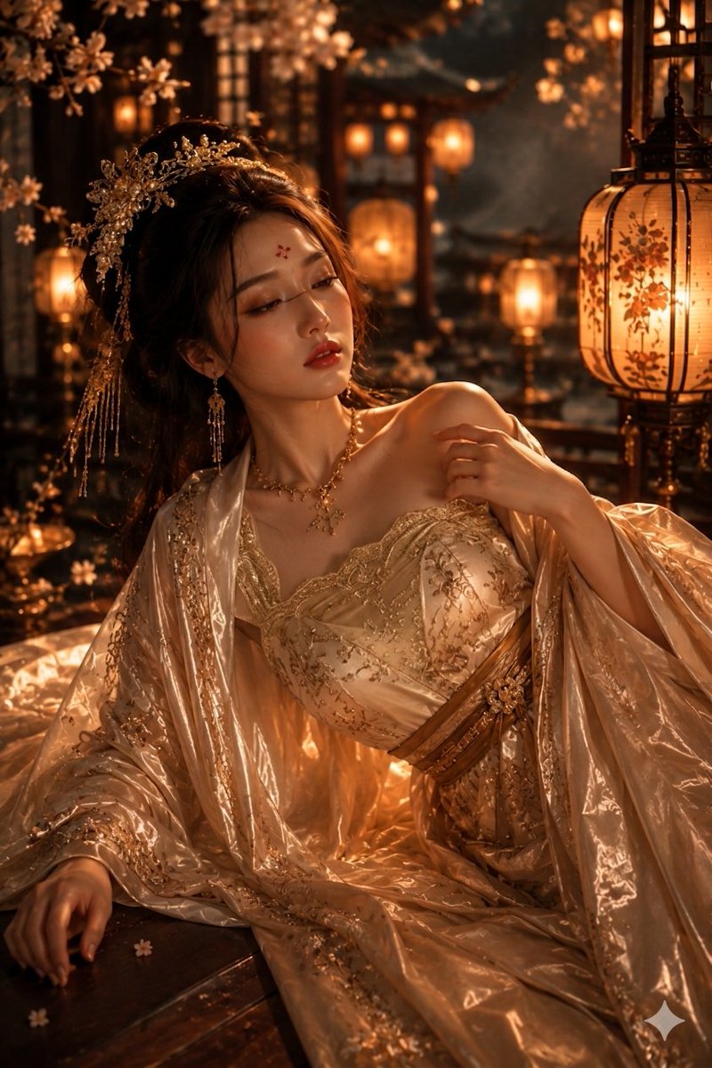 Sample output image for Ancient Chinese Empress Palace Portrait