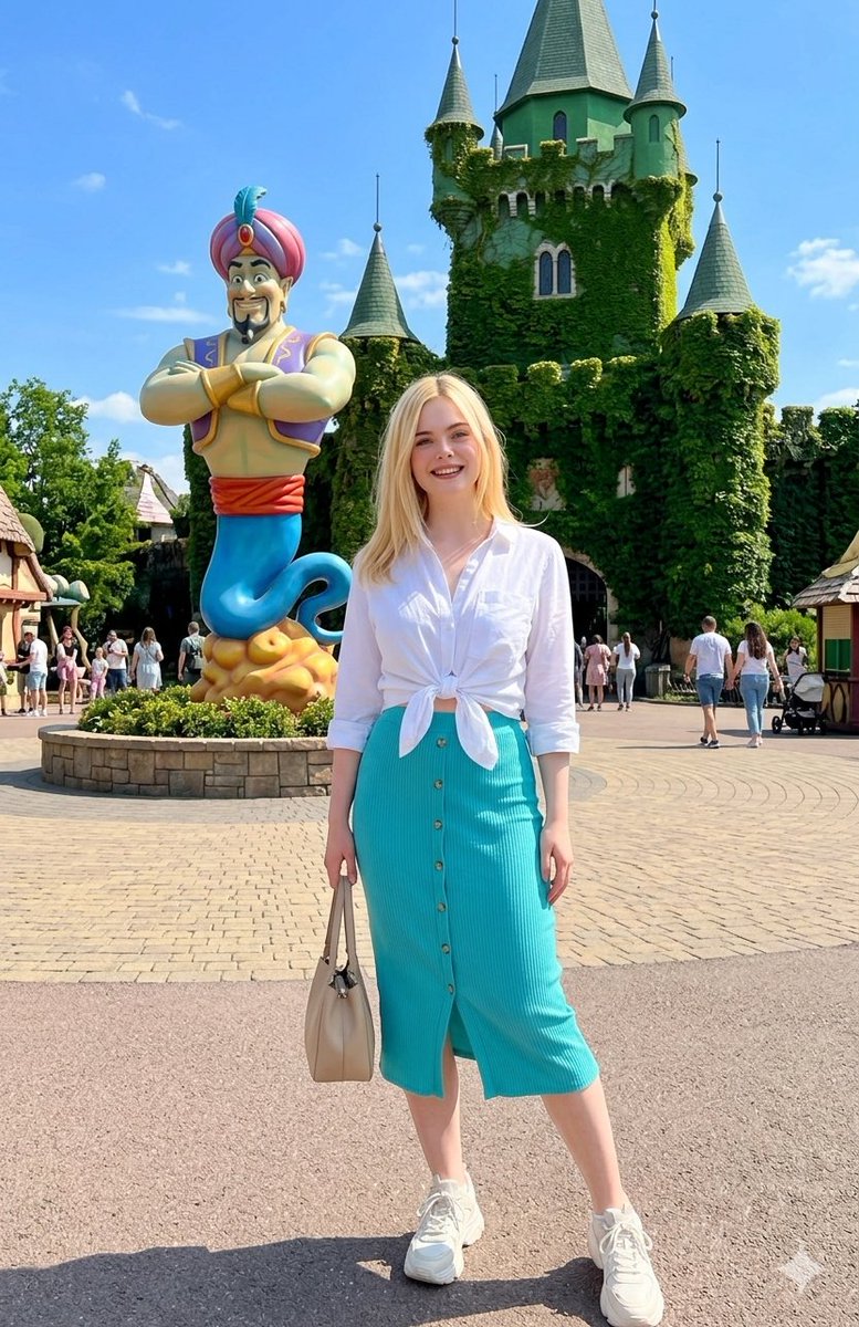 Sample output image for Fairy-Tale Park Travel Photo