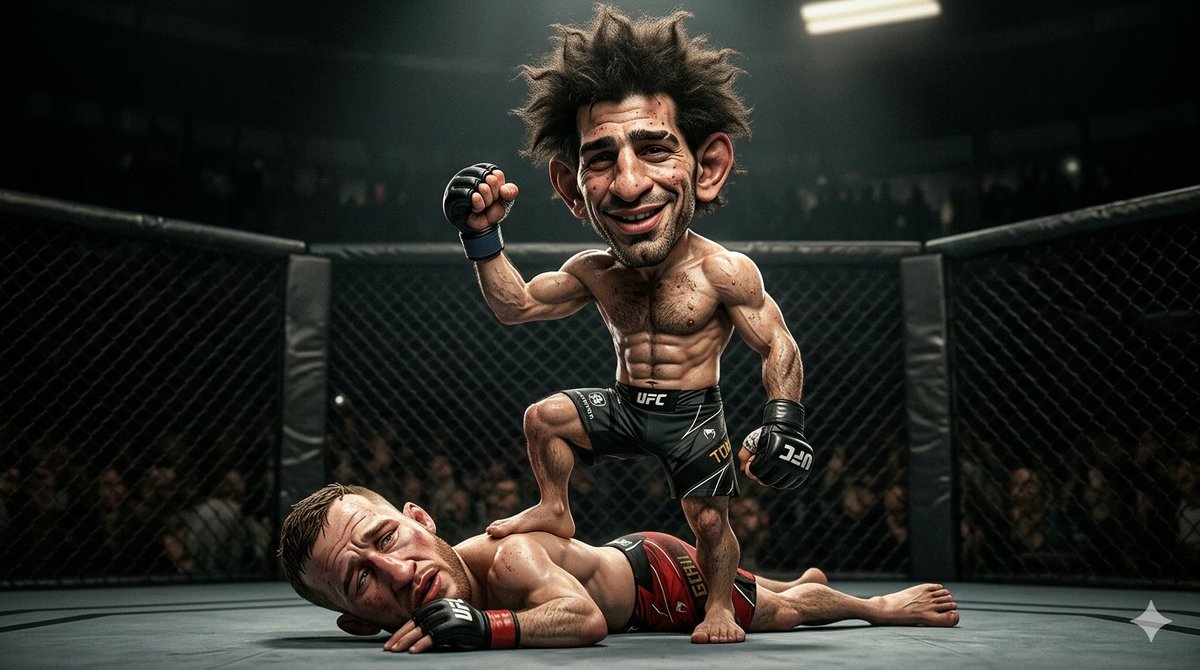 Sample output image for 3D Caricature MMA Victory