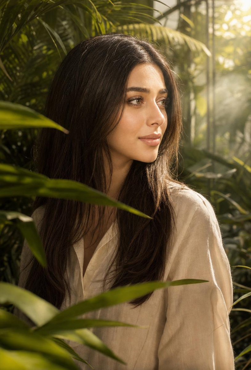 Tropical Greenhouse Editorial Portrait example 2