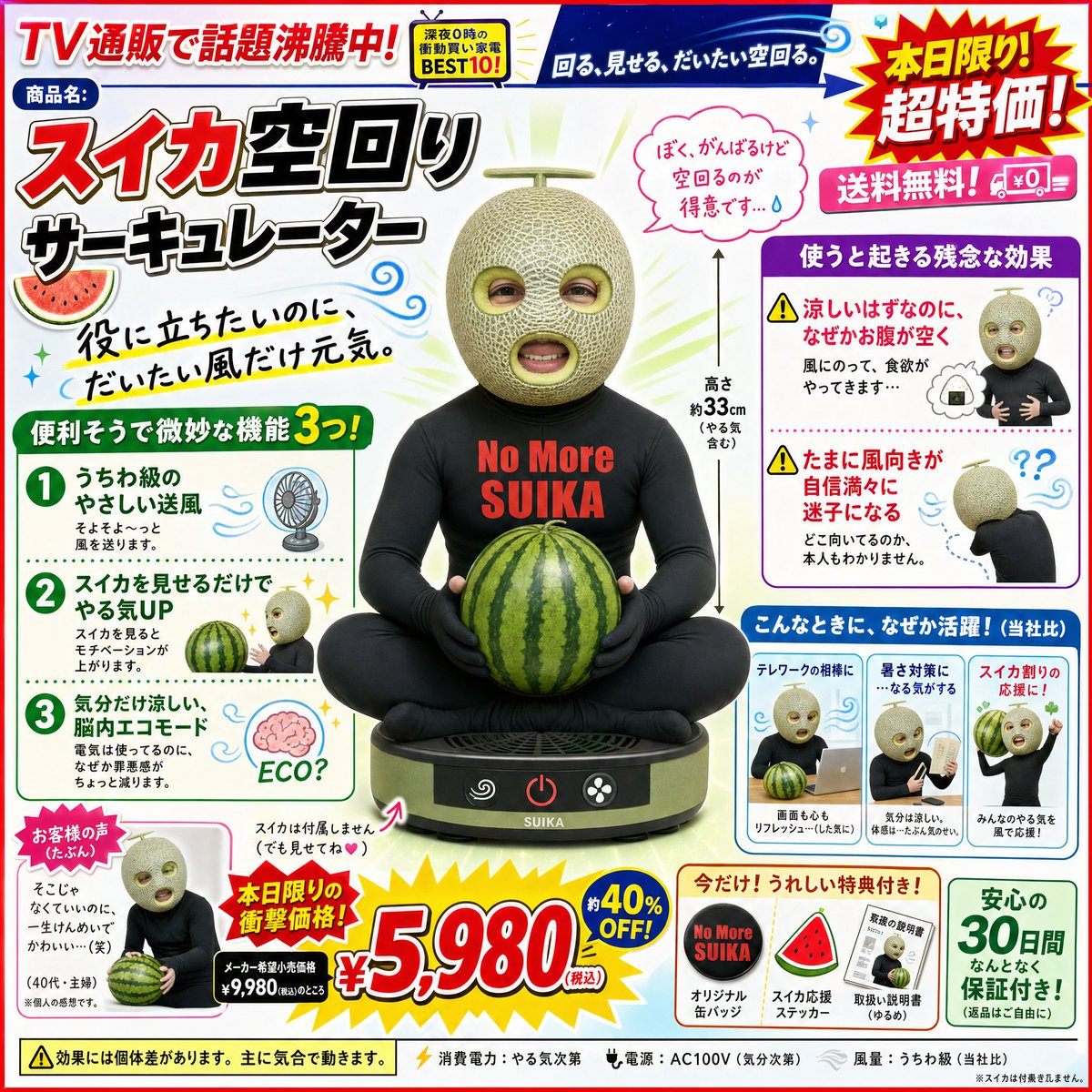 Funny Character-Based Appliance Advertisement