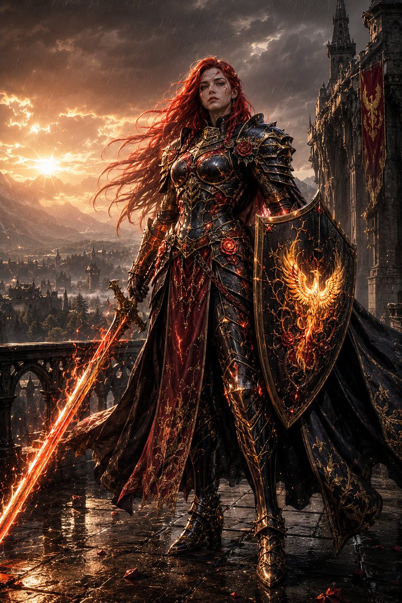 Faceless Phoenix Knight Queen