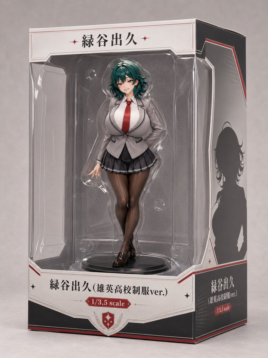 E-commerce Main Image - Anime School Uniform Figurine - Image 2