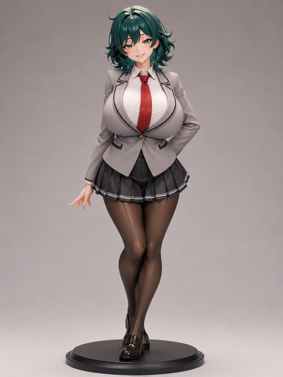 E-commerce Main Image - Anime School Uniform Figurine - Image 1