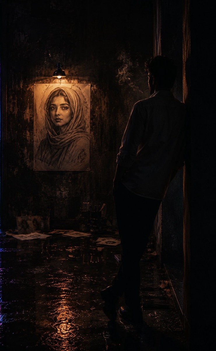 Sample output image for Cinematic Neo-Noir Identity Reference