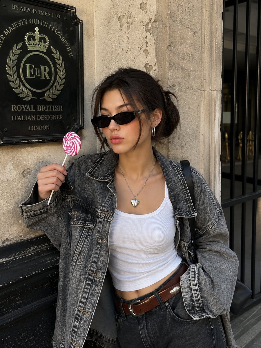 Stylish Korean Woman Street Style