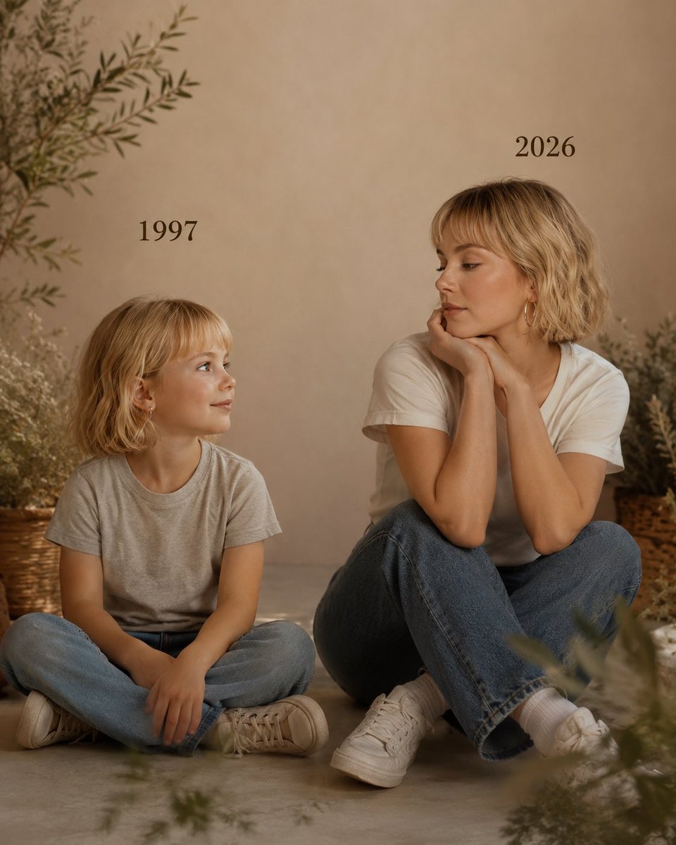 Past vs Present Portrait