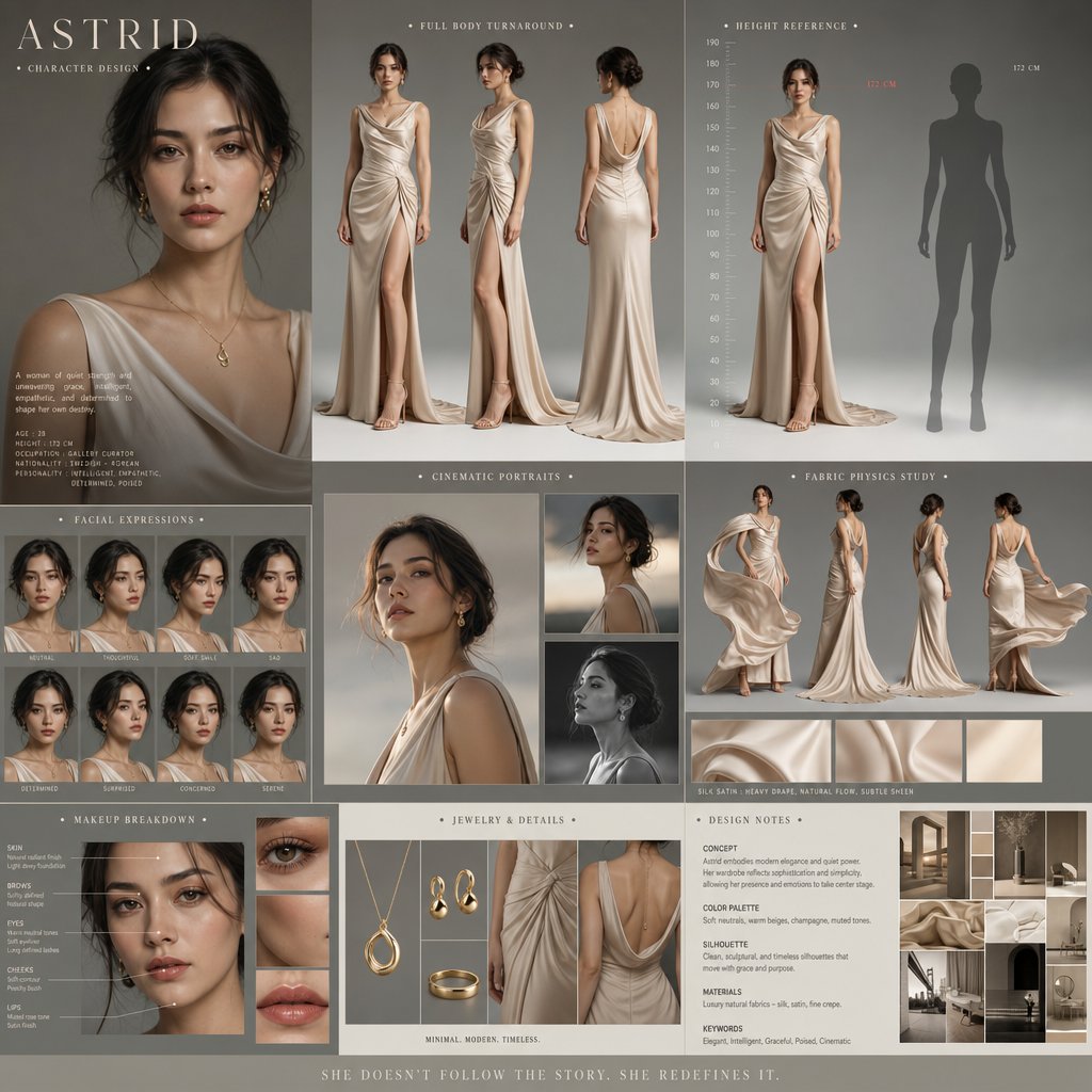 剧情片角色设计