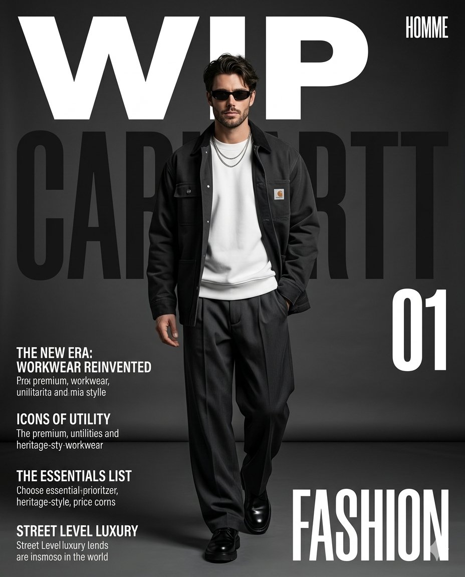 Premium Workwear Magazine Cover