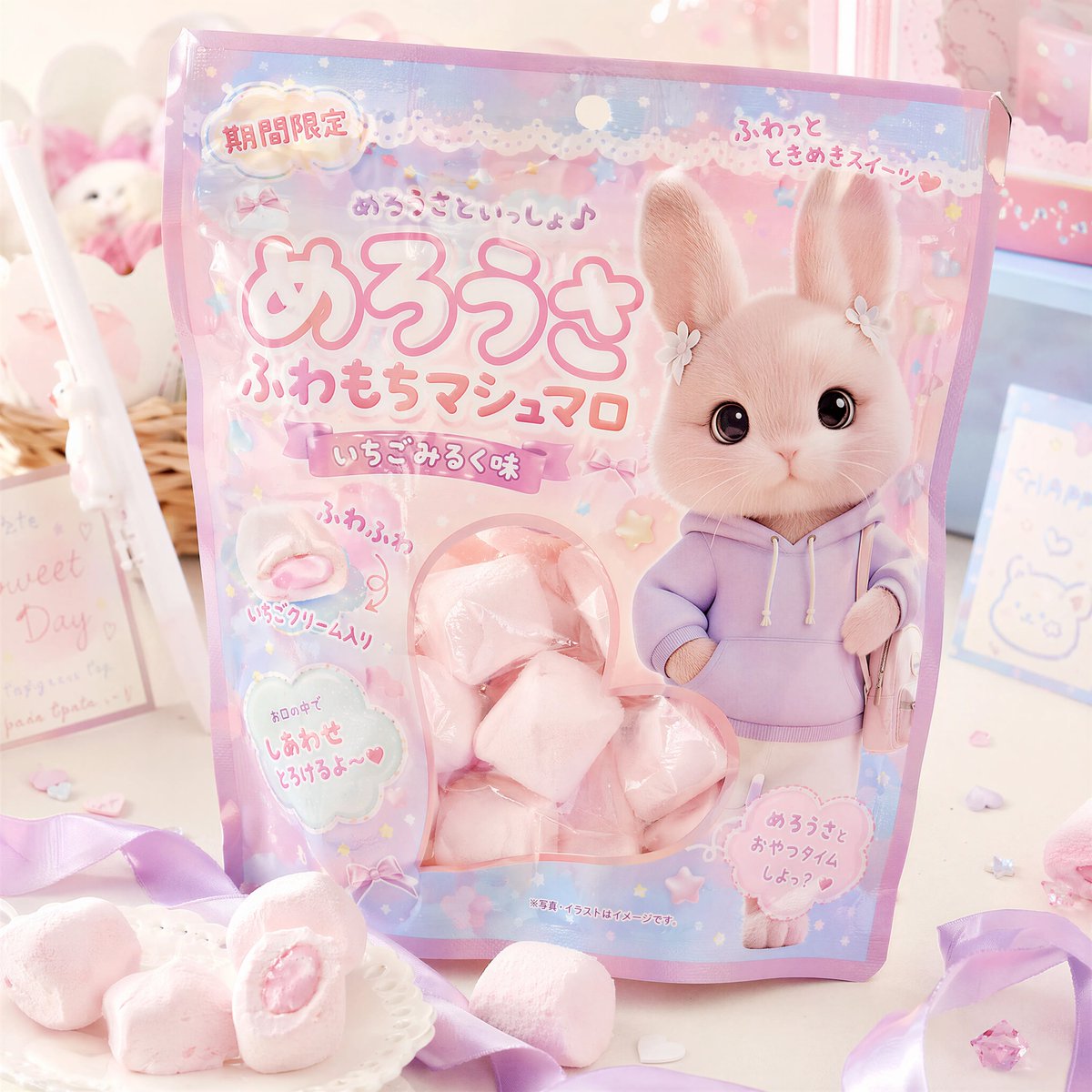 E-commerce Main Image - Kawaii Japanese Candy Packaging - Image 1